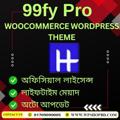 99fy Pro WooCommerce Multipurpose WordPress Theme