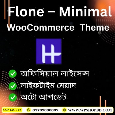 Flone – Minimal WooCommerce Theme